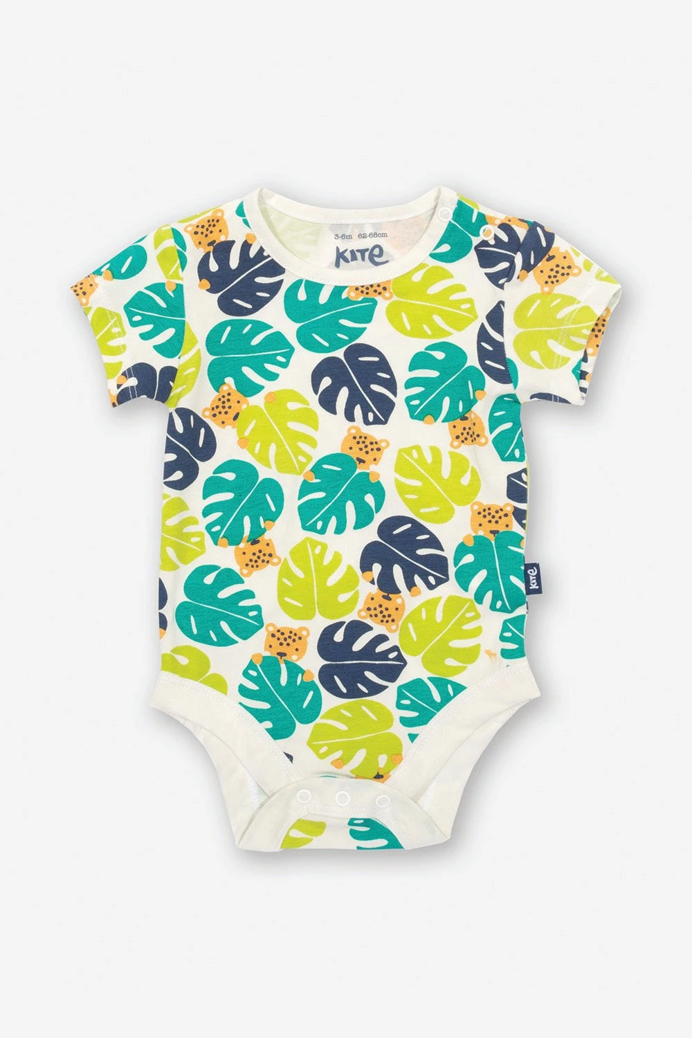 Jungle Cub Baby Organic Cotton Bodysuit 3 Jungle Cub Baby Organic Cotton Bodysuit