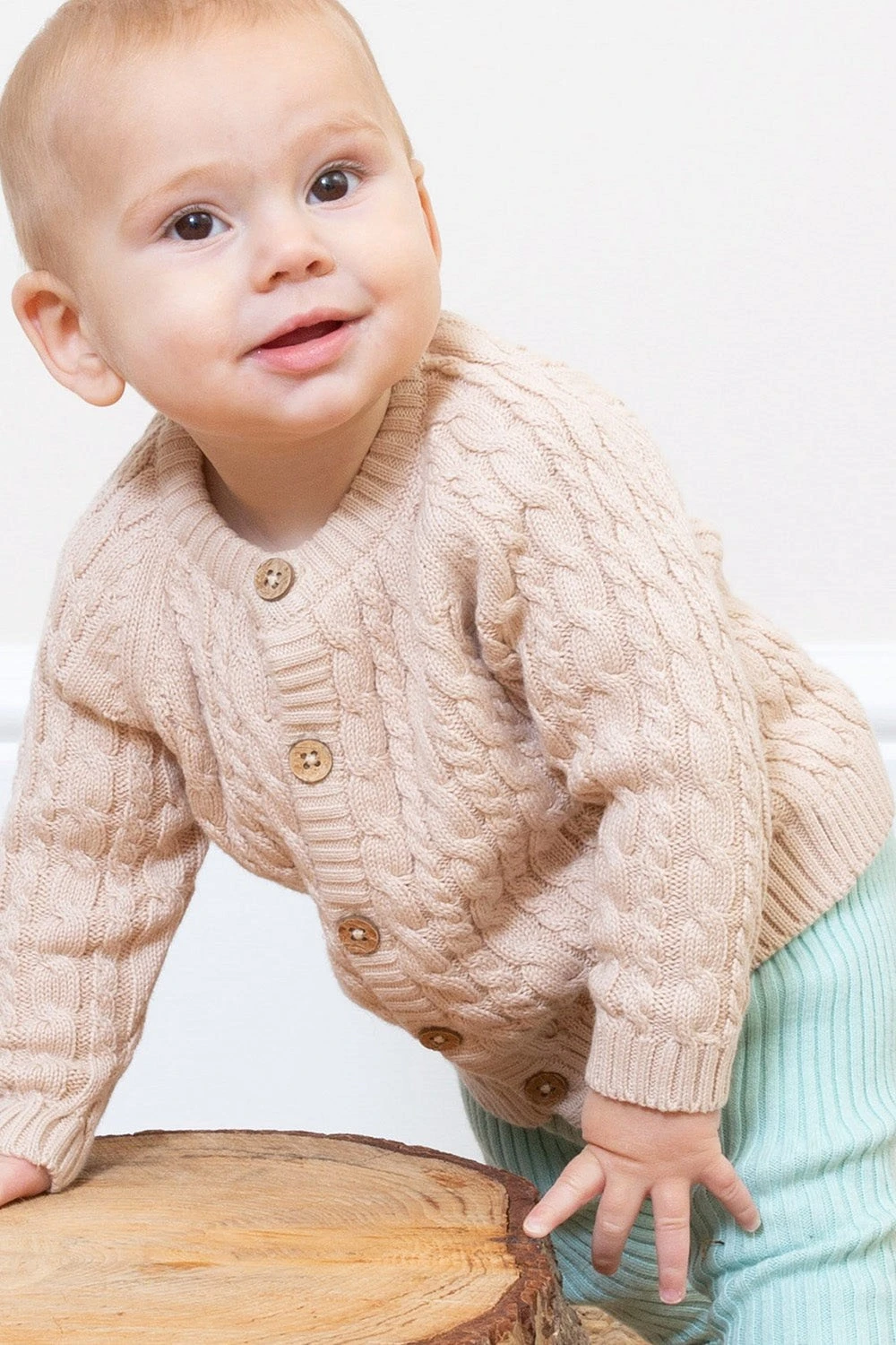 My First Cardi Baby Knitted Cardigan 4 My First Cardi Baby Knitted Cardigan - Image 2