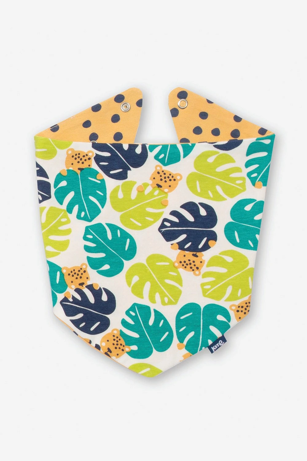 Jungle Cub Baby Reversible Bib 2 Jungle Cub Baby Reversible Bib