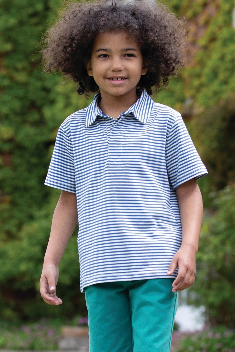 Poole Kids Polo Organic Cotton Shirt 4 Poole Kids Polo Organic Cotton Shirt - Image 2