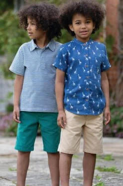 Poole Kids Polo Organic Cotton Shirt 7 Poole Kids Polo Organic Cotton Shirt -Kids Fashion Clothing Store m56e27 001 poolekidspoloorganiccottonshirt20230406113629 3