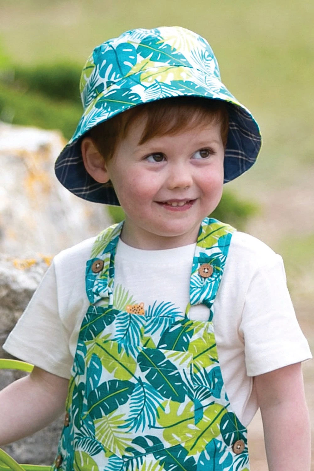 Jungle Baby/Kids Reversible Sun Hat 4 Jungle Baby/Kids Reversible Sun Hat - Image 2