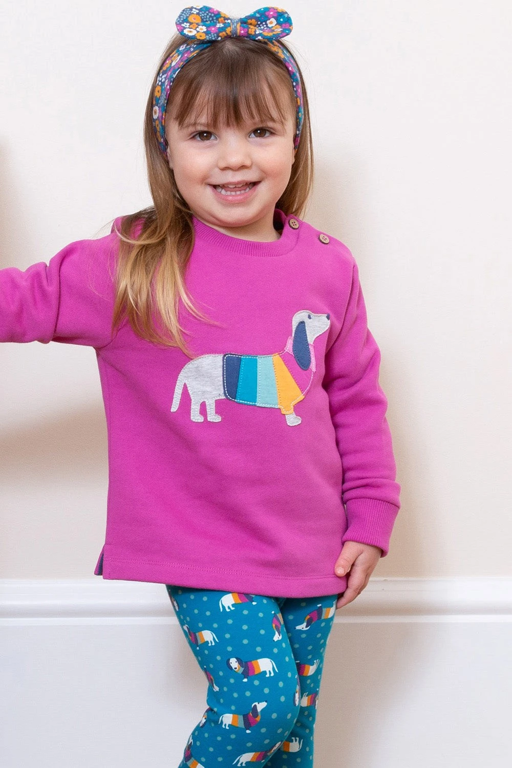 Daxie Dog Baby/Kids Sweatshirt 4 Daxie Dog Baby/Kids Sweatshirt - Image 2