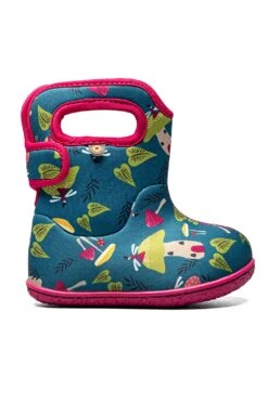 BOGS Mushroom Kids Waterproof Rain Boots