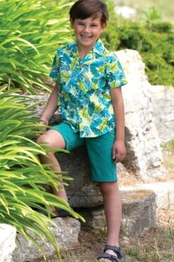 Jungle Baby/Kids Organic Cotton Shirt 7 Jungle Baby/Kids Organic Cotton Shirt -Kids Fashion Clothing Store m68c8b 001 junglebabykidsorganiccottonshirt20230406123618 3