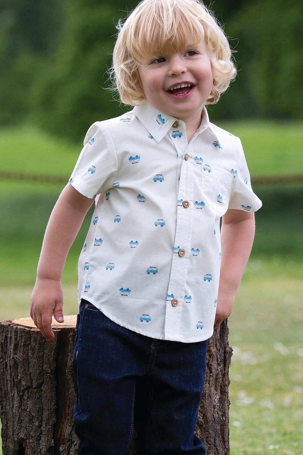 Camper Baby/Kids Organic Cotton Shirt 4 Camper Baby/Kids Organic Cotton Shirt - Image 2