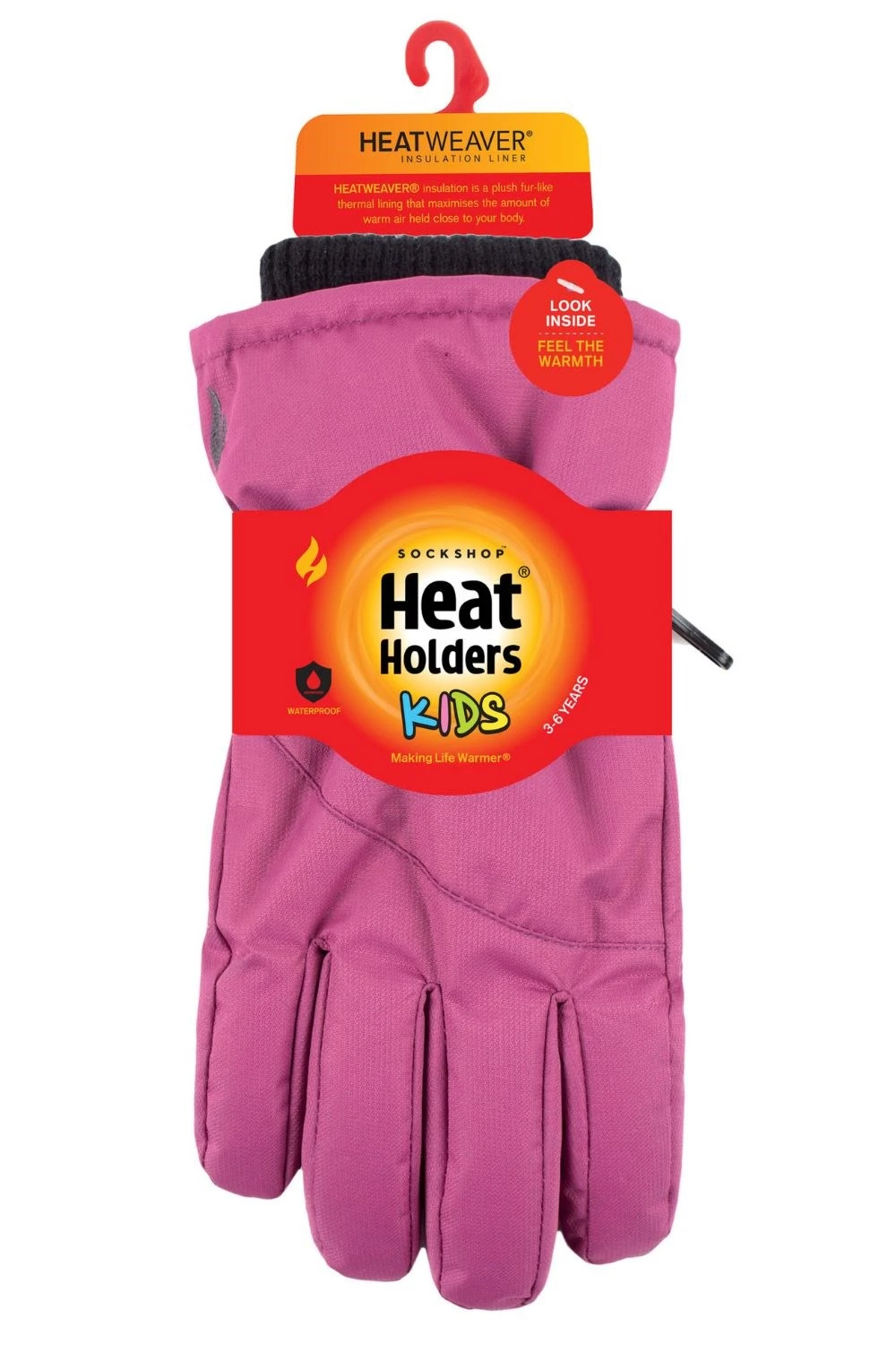 Girls Winter Fleece Lined Thermal Ski Snow Gloves 4 Girls Winter Fleece Lined Thermal Ski Snow Gloves - Image 2