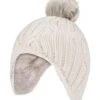 Kids Cable Knit Pom Pom Hat 2 Kids Cable Knit Pom Pom Hat -Kids Fashion Clothing Store m760ef 001 kidscableknitpompomhat20221006122209 1