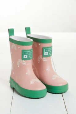 Kids Rainbow Colour Changing Wellies