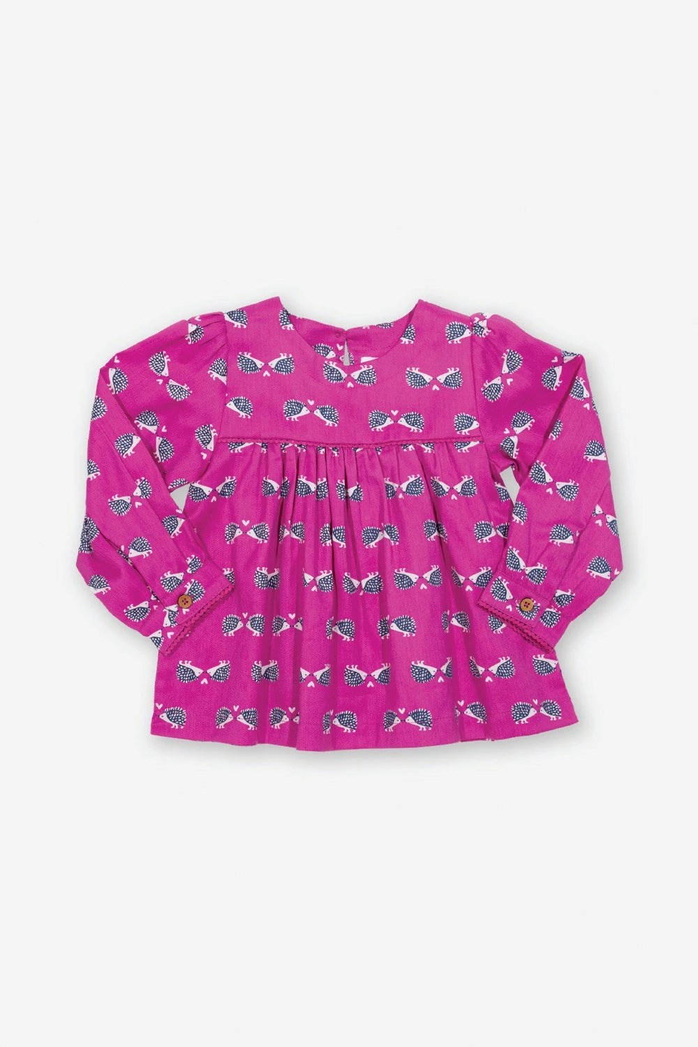 Kids Hedgehog Heart Blouse 3 Kids Hedgehog Heart Blouse
