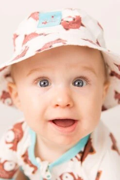 Blade & Rose Chip The Red Panda Baby/Toddler UPF 50+ Summer Hat