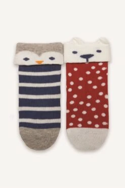 Polar Pals Baby 2-Pack Socks