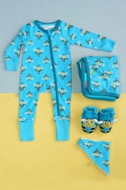 Blade & Rose Buzzy Bee Baby Booties -Kids Fashion Clothing Store m82dcb 001 buzzybeebabybooties20221122072102 4