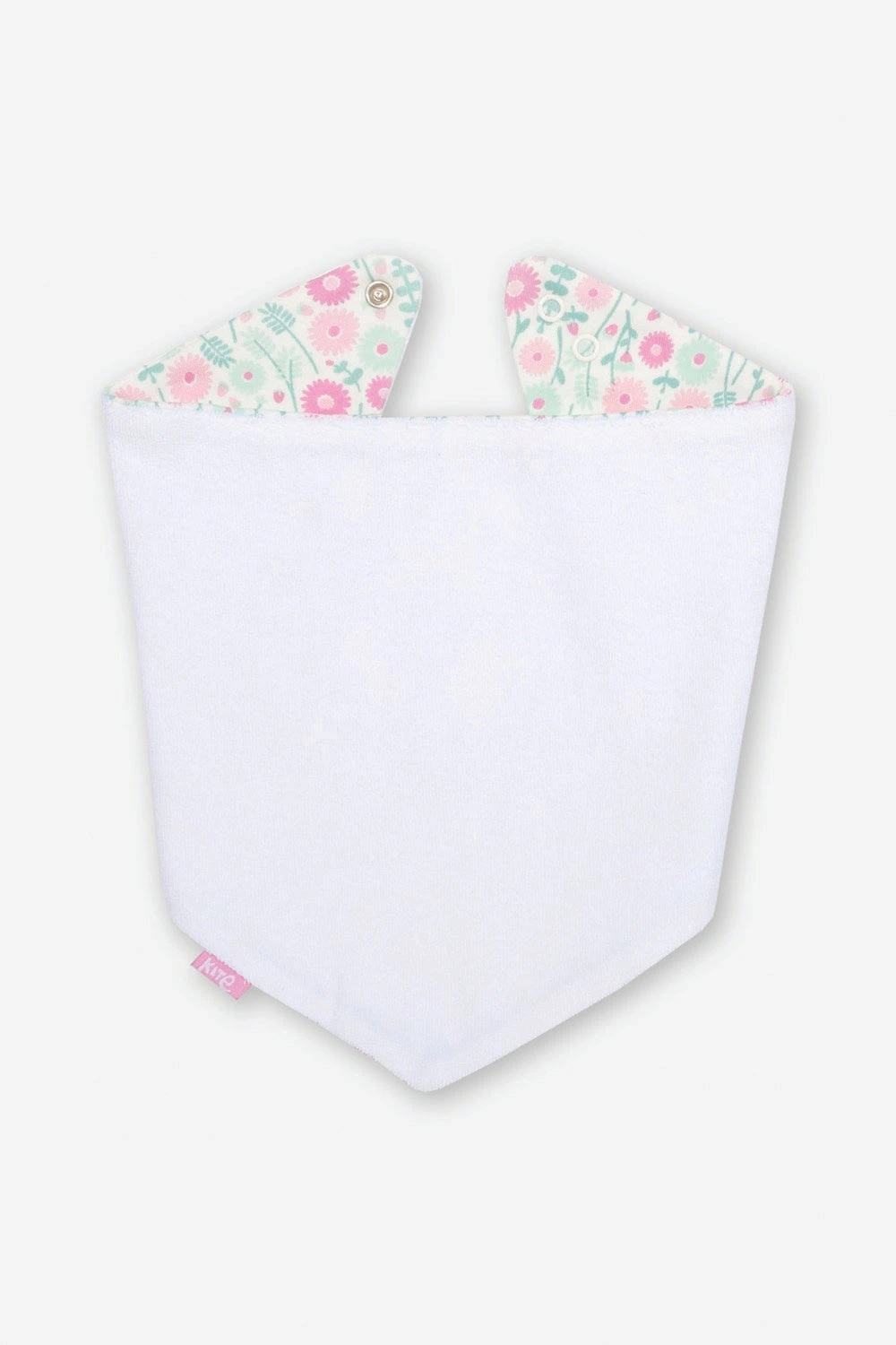 Daisy Ditsy Reversible Baby Bib 4 Daisy Ditsy Reversible Baby Bib - Image 3