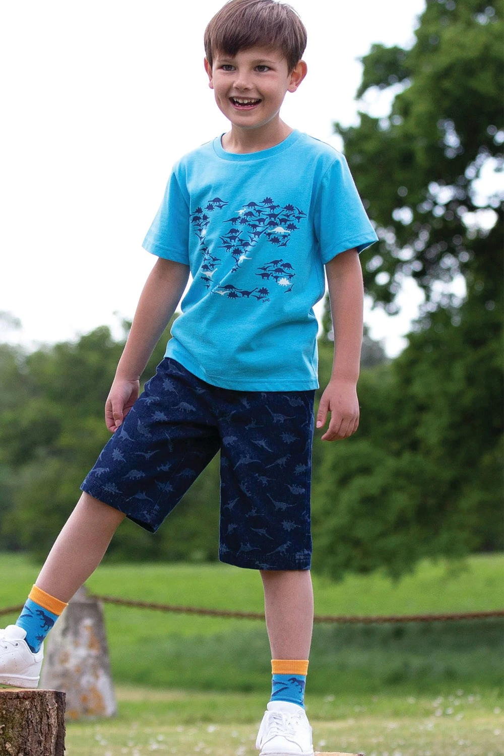 Dino Baby/Kids Denim Shorts 5 Dino Baby/Kids Denim Shorts - Image 3