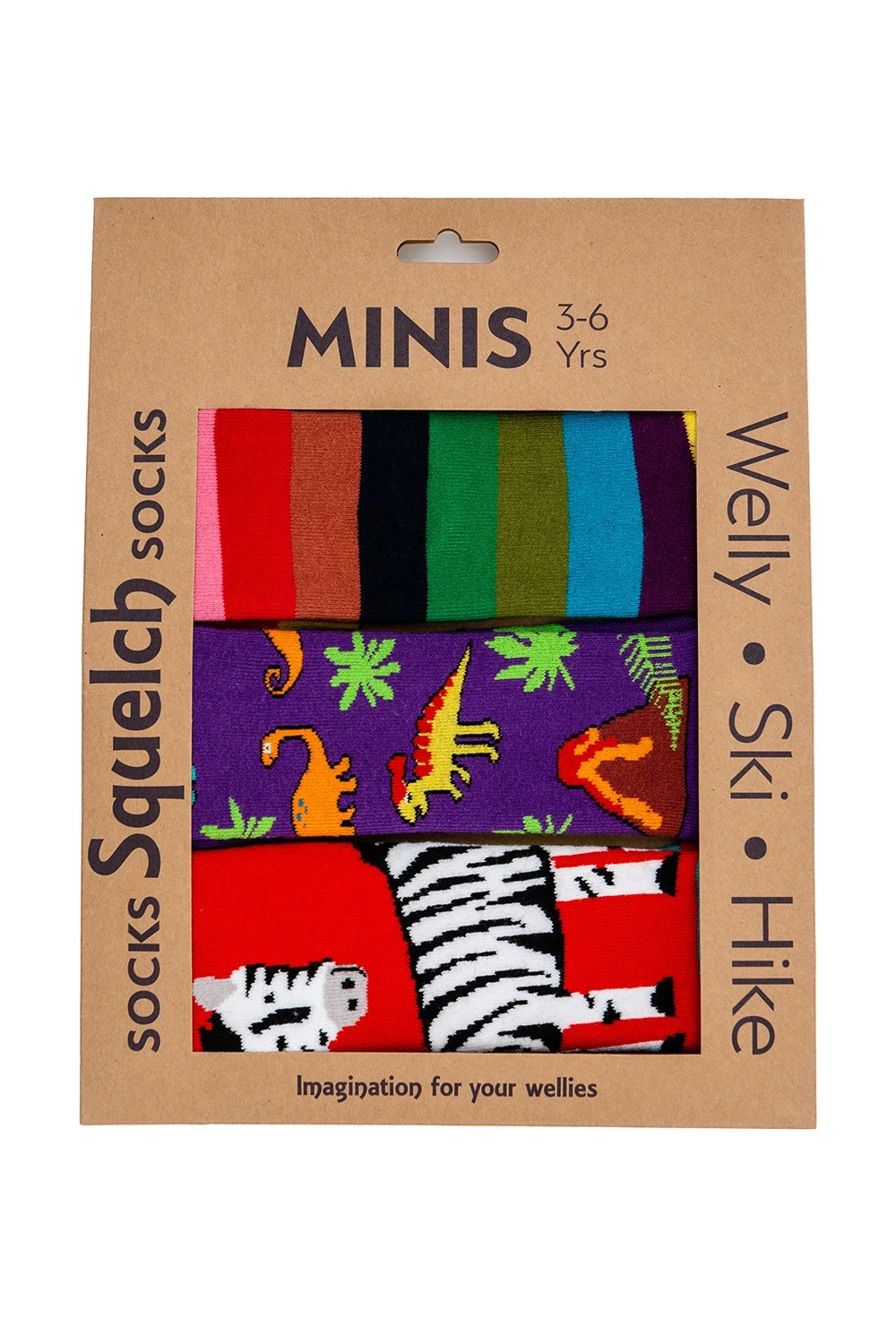 Set Of 3 Mini Welly Socks In A Gift Box 3 Set Of 3 Mini Welly Socks In A Gift Box