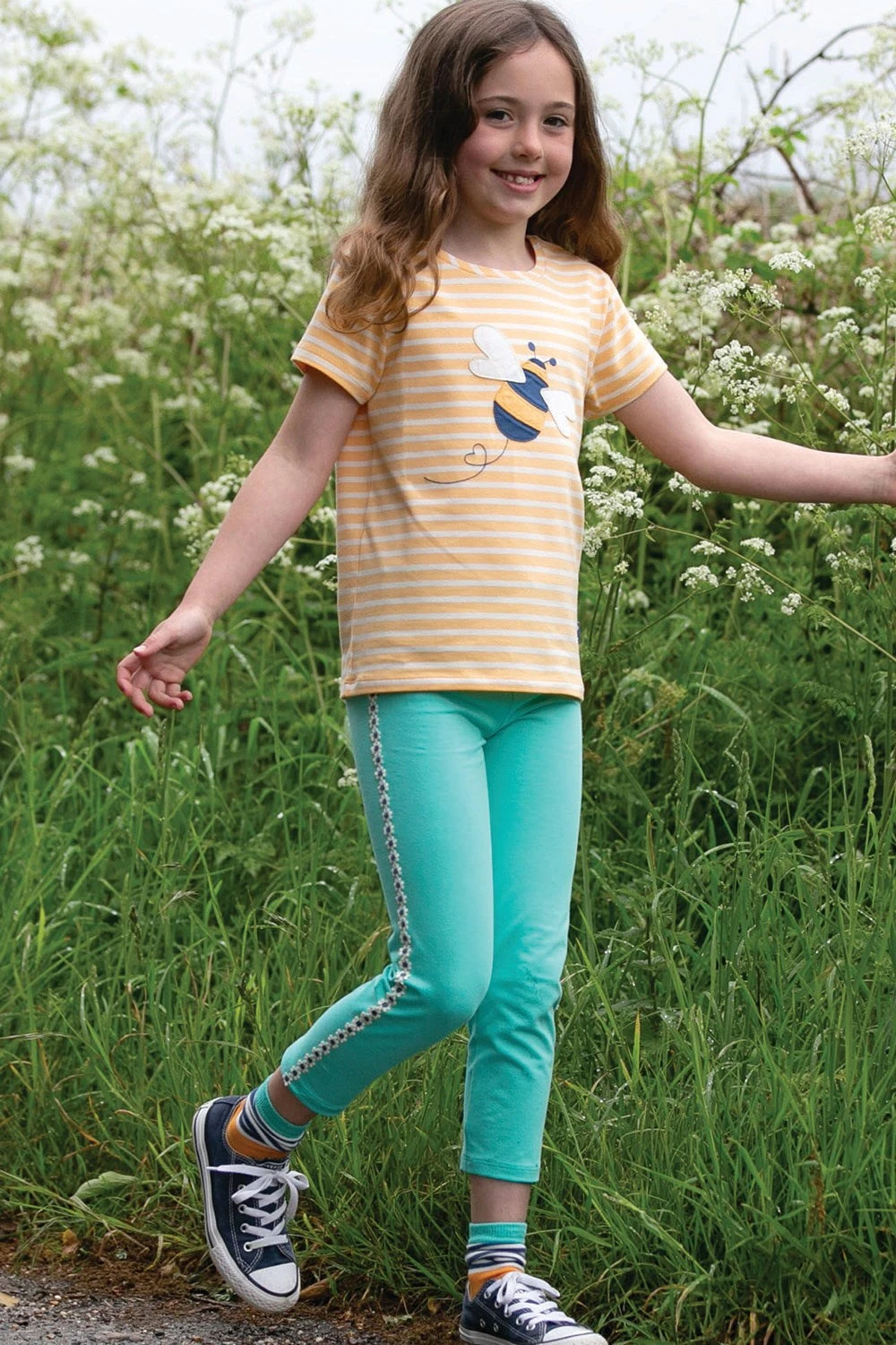 Dandy Daisy Baby/Kids Leggings 5 Dandy Daisy Baby/Kids Leggings - Image 3