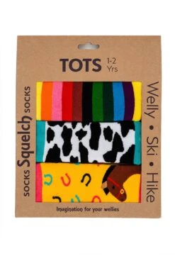 Set Of 3 Tots Welly Socks In A Gift Box