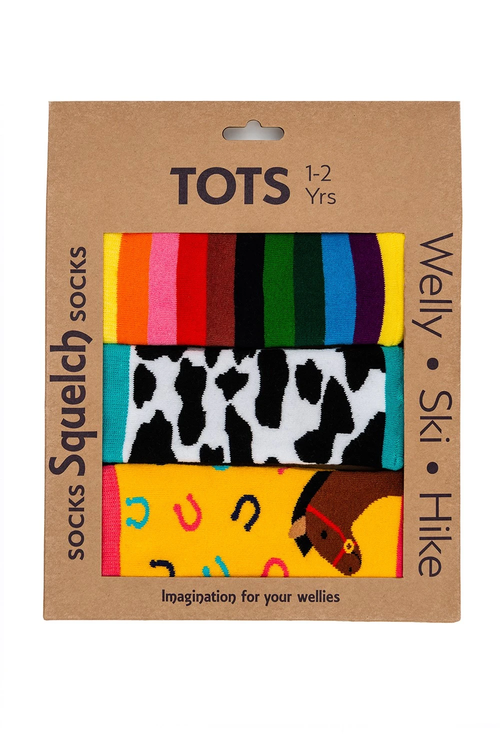 Set Of 3 Tots Welly Socks In A Gift Box 3 Set Of 3 Tots Welly Socks In A Gift Box