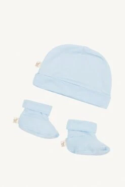 Baby Bamboo Beanie And Bootie Set 8 Baby Bamboo Beanie And Bootie Set -Kids Fashion Clothing Store m99cab 002 babybamboobeanieandbootieset 1
