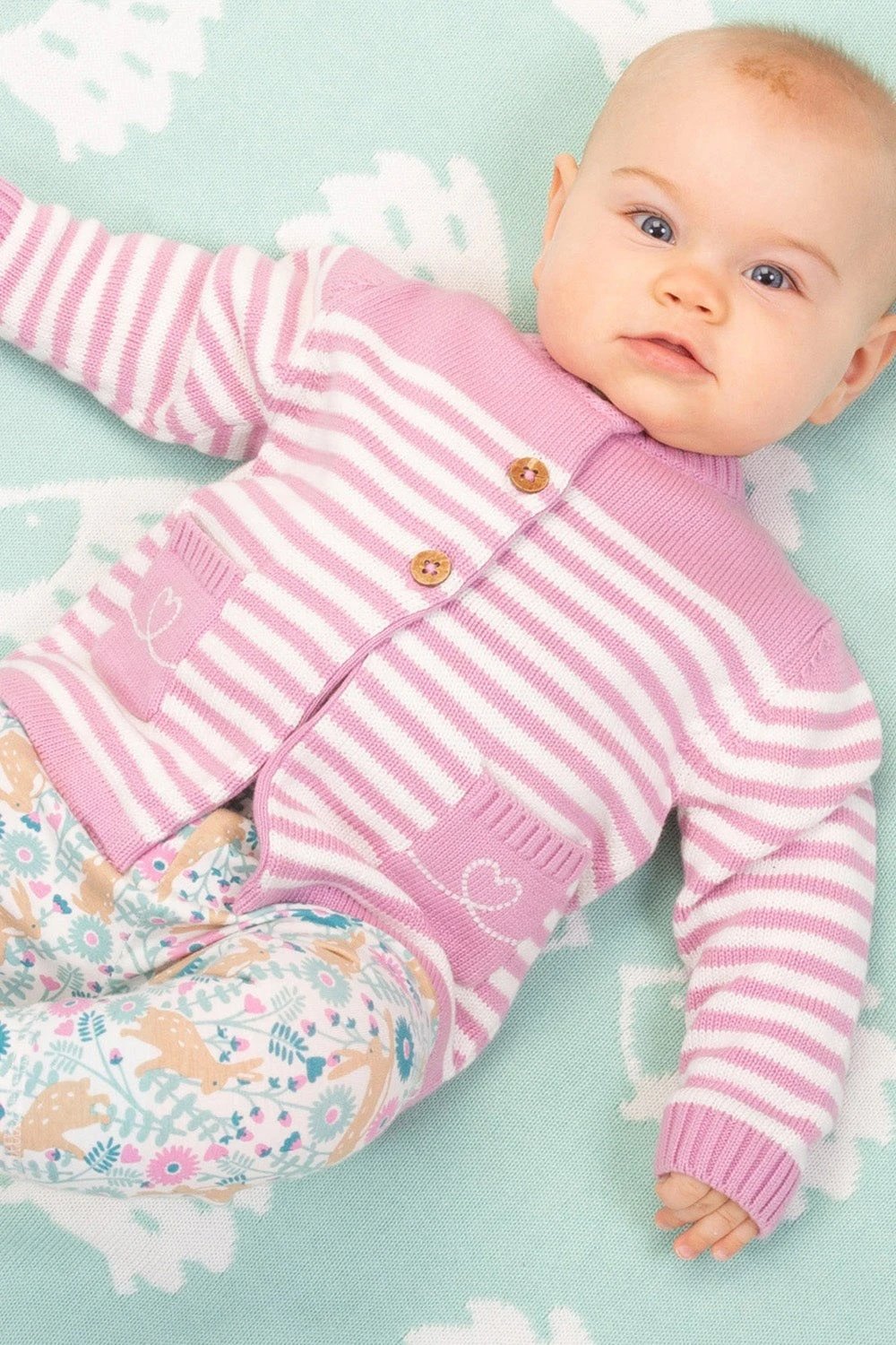 Sweetheart Baby Cardigan 4 Sweetheart Baby Cardigan - Image 2