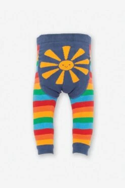 Rainbow Sun Baby Knit Leggings