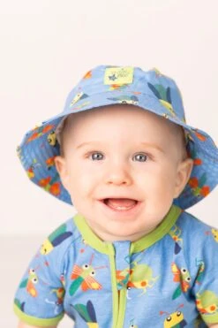 Blade & Rose Bugs Baby/Toddler UPF 50+ Summer Hat
