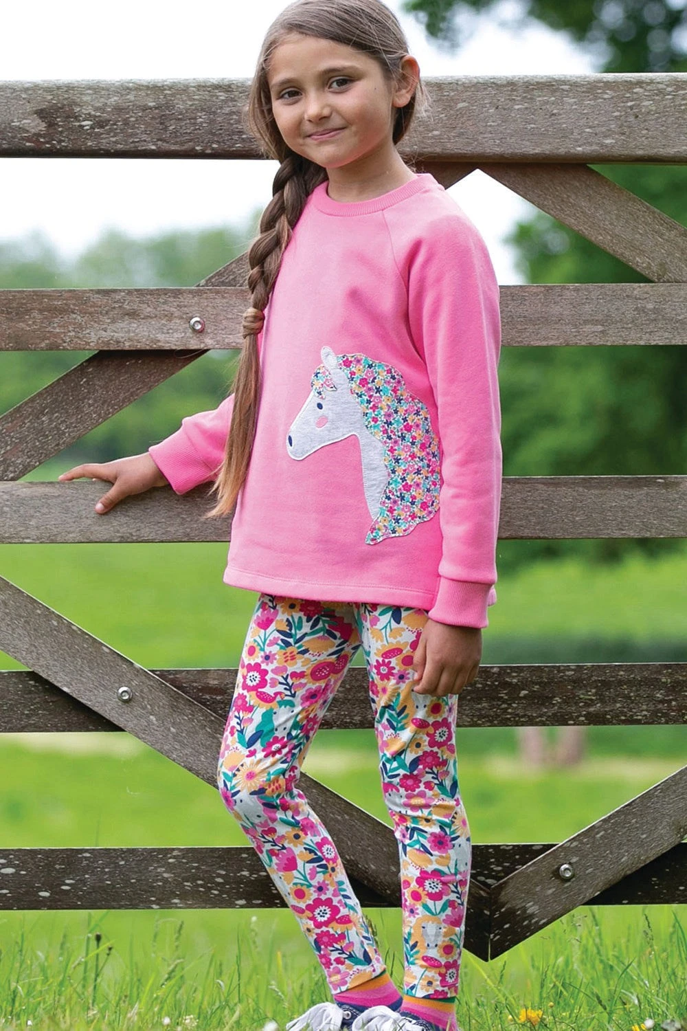 Peek-A-Pony Baby/Kids Organic Cotton Leggings 5 Peek-A-Pony Baby/Kids Organic Cotton Leggings - Image 3