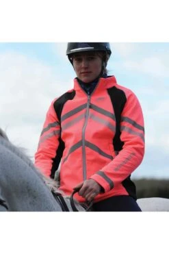 Weatherbeeta Kids Reflective Fleece Lined Soft Shell Jacket -Kids Fashion Clothing Store ma9c15 001 kidsreflectivefleecelinedsoftshelljacket20230412053610 3