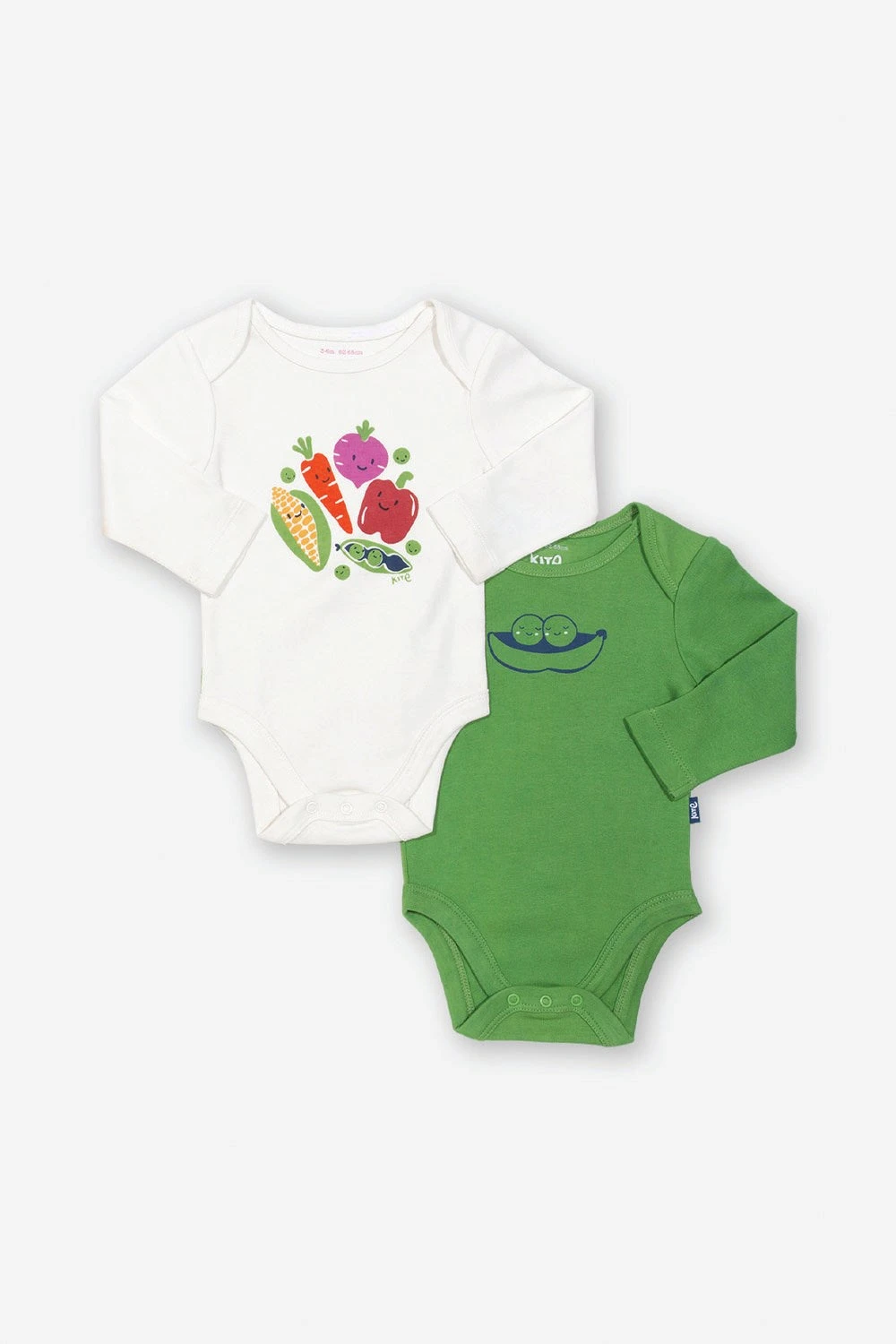 Veggie Pack Of 2 Baby Bodysuits 3 Veggie Pack Of 2 Baby Bodysuits
