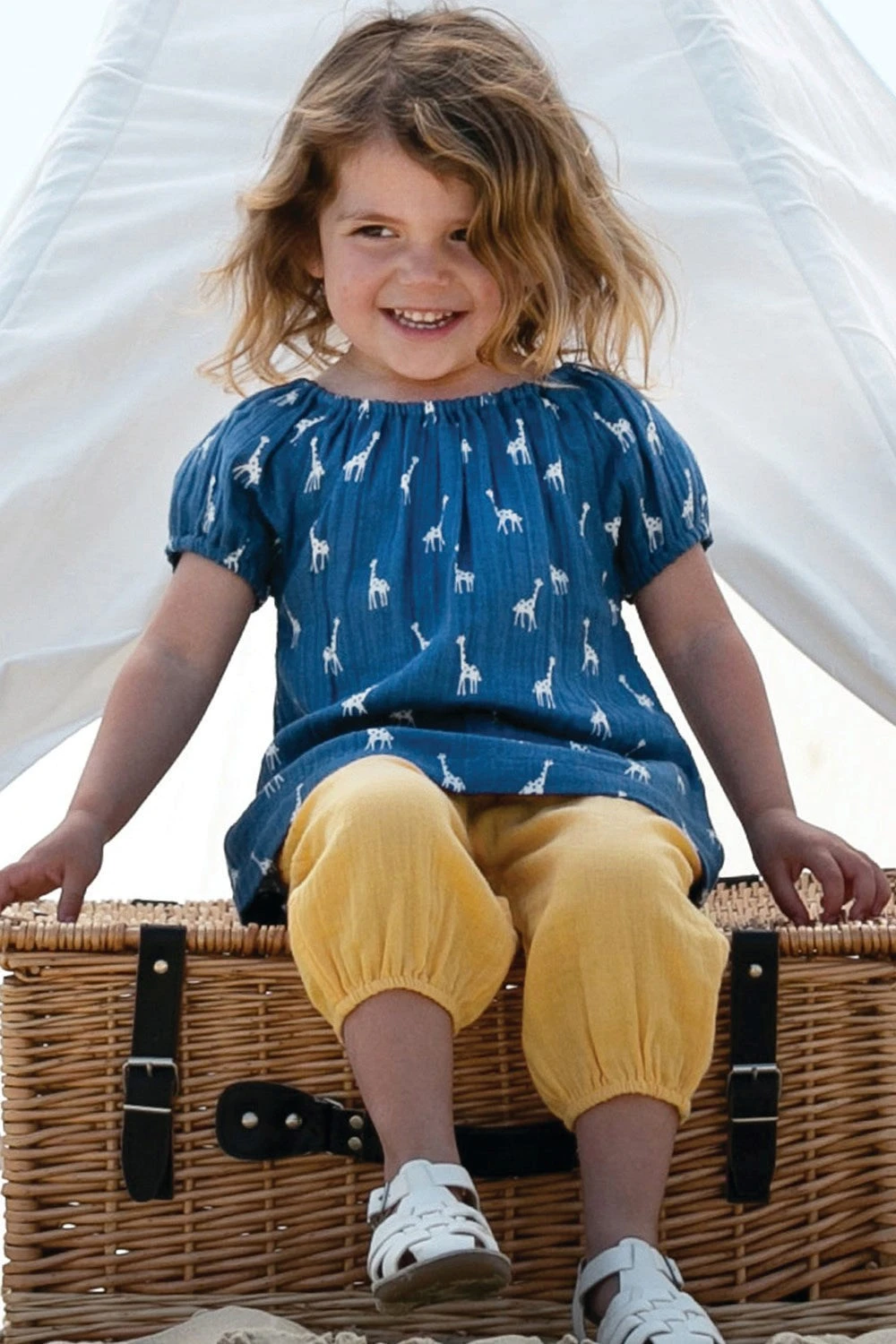 Giraffy Baby/Kids Organic Cotton Blouse 4 Giraffy Baby/Kids Organic Cotton Blouse - Image 2