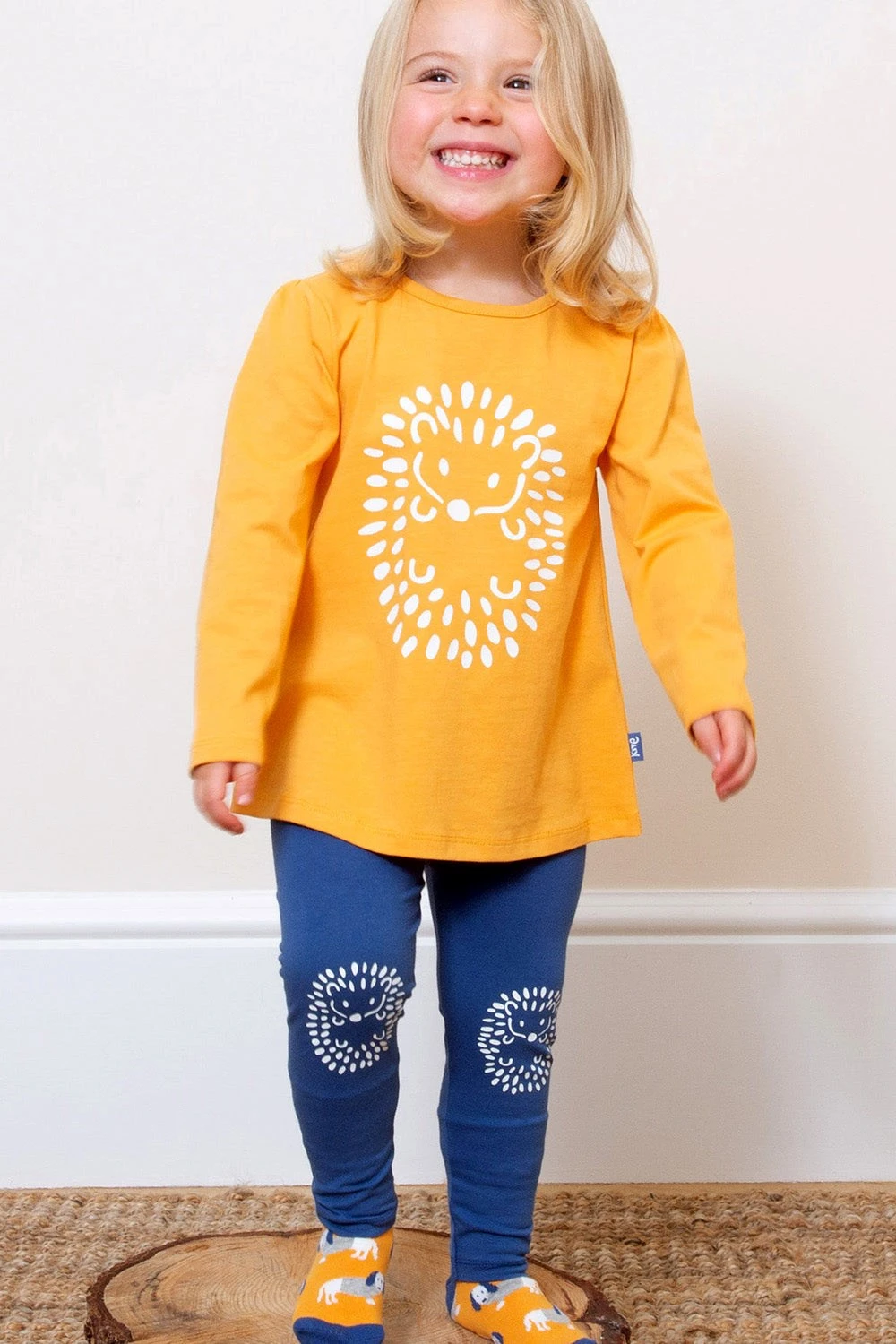 Hedgehog Baby/Kids Leggings 4 Hedgehog Baby/Kids Leggings - Image 2