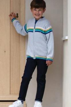 Retro Baby/Kids Knit Zippy -Kids Fashion Clothing Store mb29ec 001 retrobabykidsknitzippy20230220013627 3