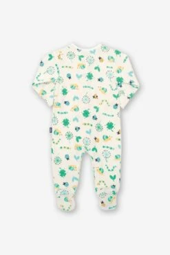 Garden Treasure Baby Organic Cotton Sleepsuit -Kids Fashion Clothing Store mb483f 001 gardentreasurebabyorganiccottonsleepsuit20230406093621 3