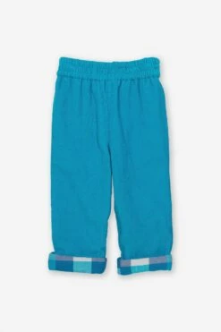 Baby/Kids Check Reversible Pull Up Trousers