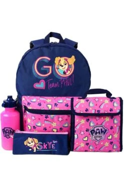 Paw Patrol Girls Backpack Set (Pack Of 4)