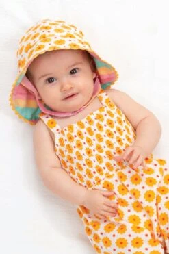 Special Stripe Baby Reversible Sun Hat 7 Special Stripe Baby Reversible Sun Hat -Kids Fashion Clothing Store mbdb48 001 specialstripebabyreversiblesunhat20230405043606 3