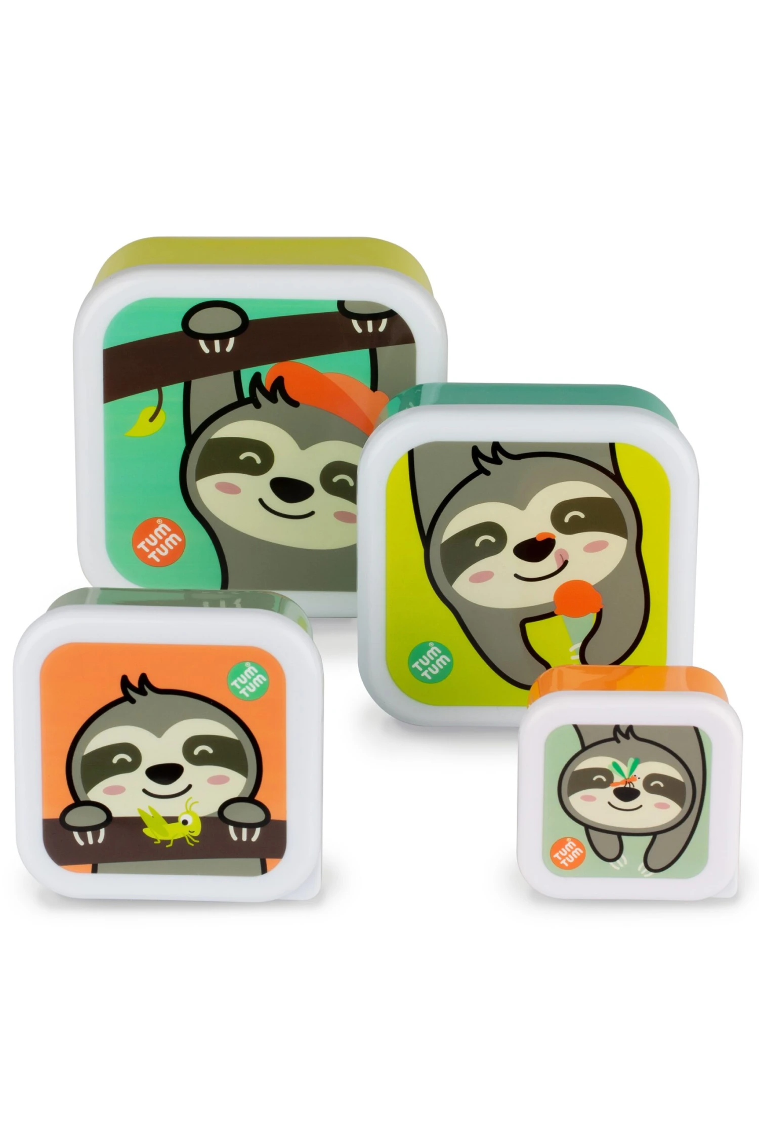 Set Of 4 Nesting Snack Pots For Kids 8 Set Of 4 Nesting Snack Pots For Kids - Image 6