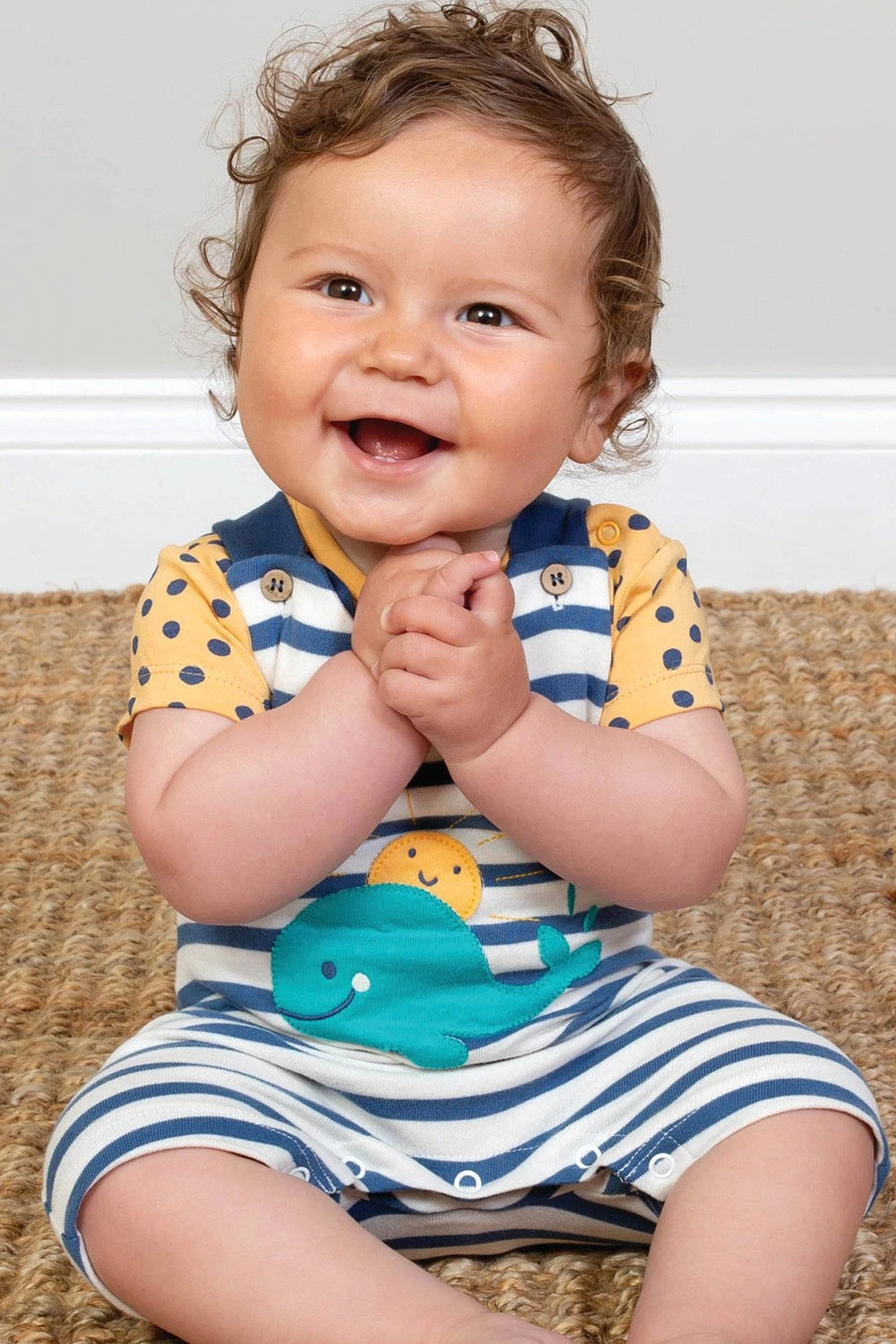 Whaley Good Baby Organic Cotton Dungarees 4 Whaley Good Baby Organic Cotton Dungarees - Image 2