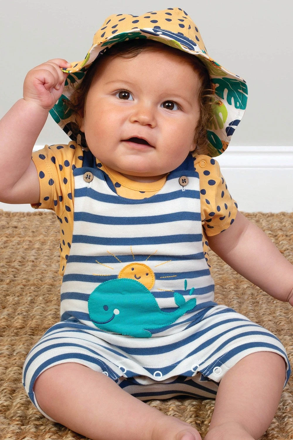 Whaley Good Baby Organic Cotton Dungarees 5 Whaley Good Baby Organic Cotton Dungarees - Image 3