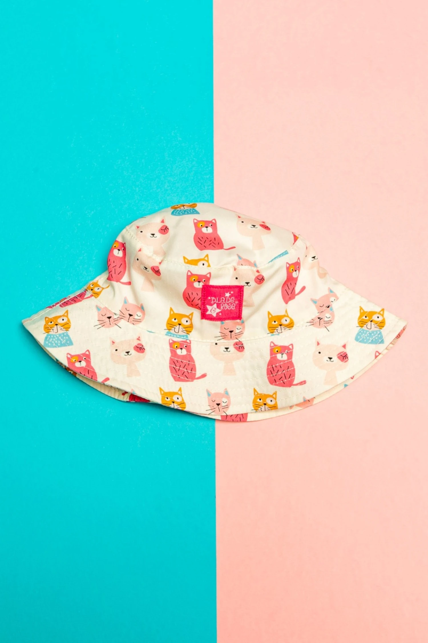 Blade & Rose Willow The Cat Baby/Toddler UPF 50+ Summer Hat 4 Blade & Rose Willow The Cat Baby/Toddler UPF 50+ Summer Hat - Image 2