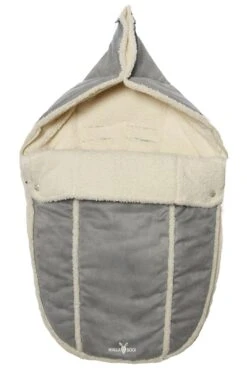 Baby Faux Shearling Lined Footmuff -Kids Fashion Clothing Store mc6b6a 002 babyfauxshearlinglinedfootmuff20220701123800 1