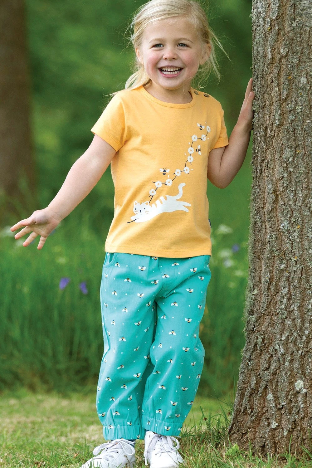 Queen Bee Baby/Kids Organic Cotton Pull Ups 4 Queen Bee Baby/Kids Organic Cotton Pull Ups - Image 2