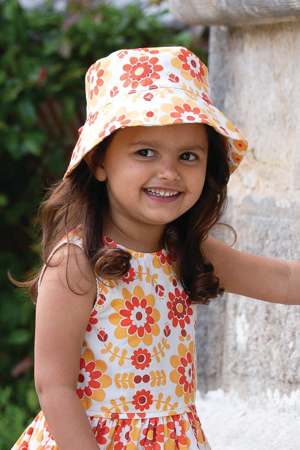 Groovy Baby/Kids Reversible Sun Hat 4 Groovy Baby/Kids Reversible Sun Hat - Image 2
