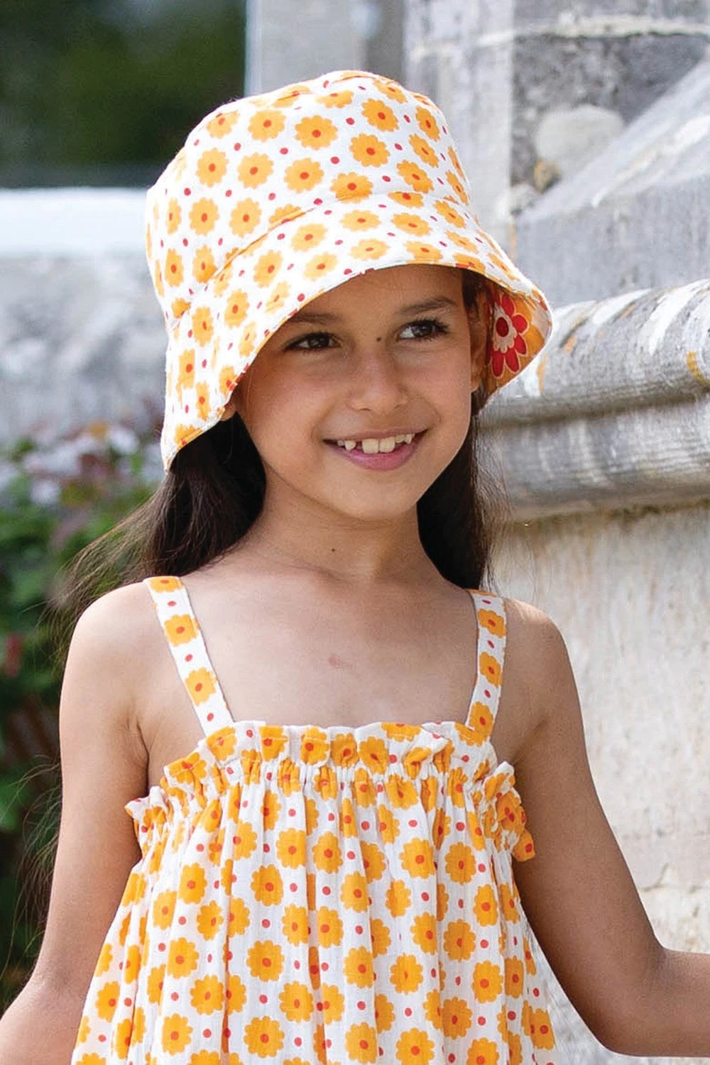 Groovy Baby/Kids Reversible Sun Hat 5 Groovy Baby/Kids Reversible Sun Hat - Image 3