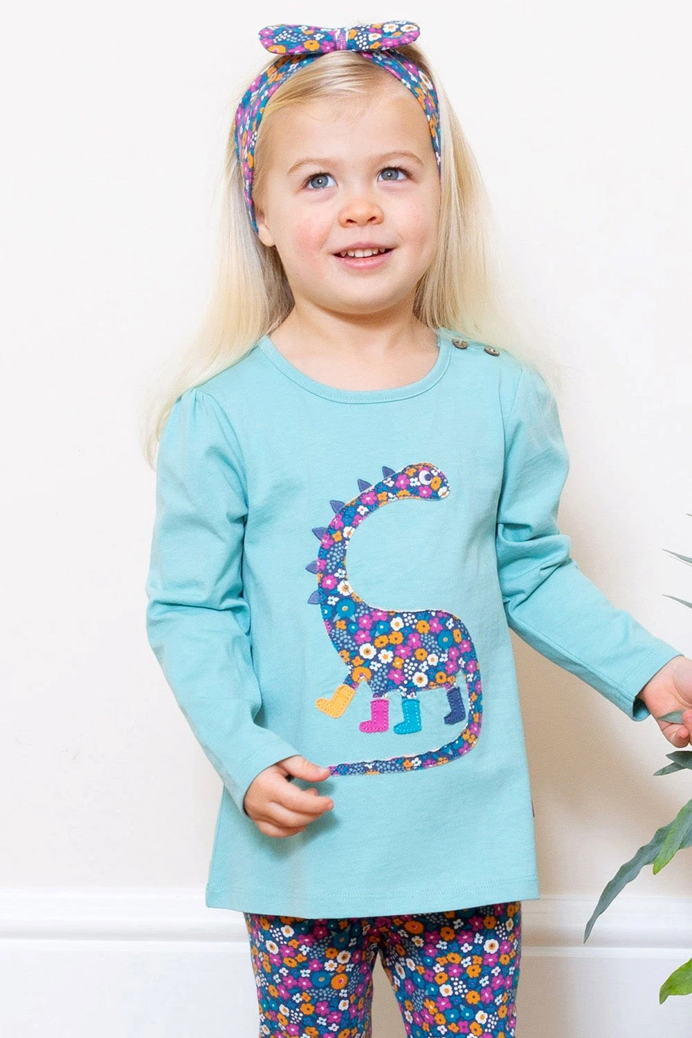 Kids Ditsy Dino Tunic 4 Kids Ditsy Dino Tunic - Image 2