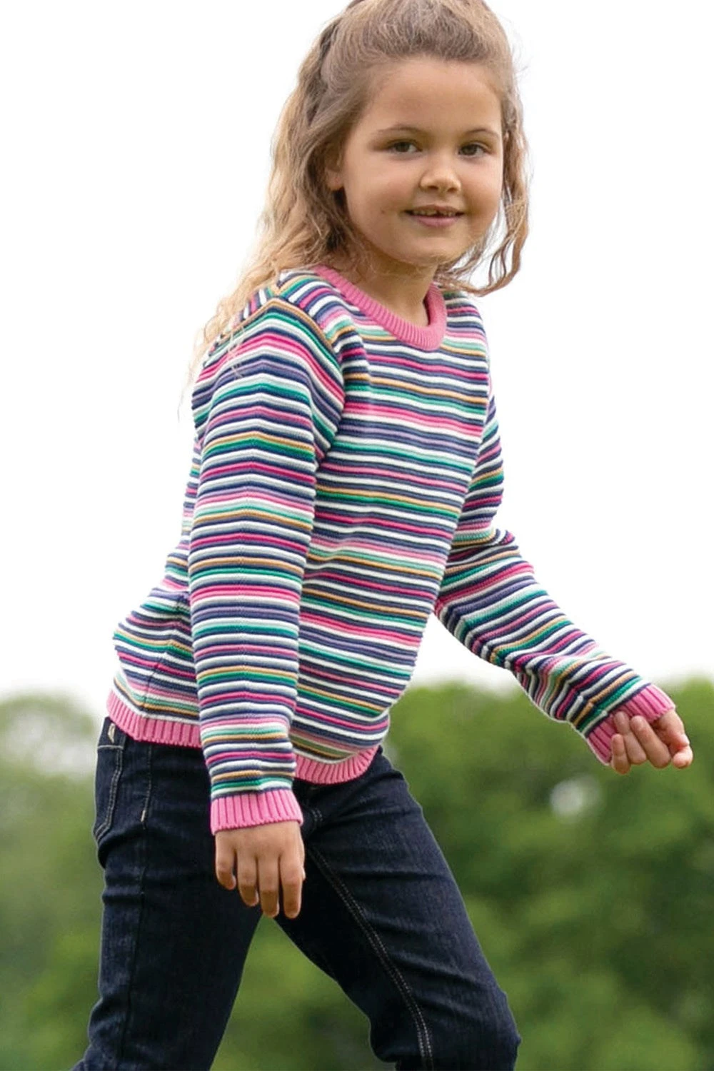 Sweet Stripe Kids Jumper 4 Sweet Stripe Kids Jumper - Image 2