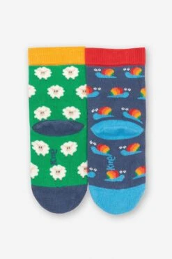 Rainbow Snail Baby/Kids Socks 7 Rainbow Snail Baby/Kids Socks -Kids Fashion Clothing Store me2d81 001 rainbowsnailbabykidssocks20230322023620 3