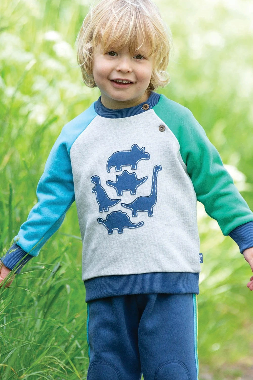 Dino Play Baby/Kids Sweatshirt 4 Dino Play Baby/Kids Sweatshirt - Image 2