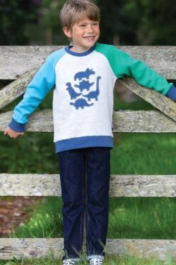 Dino Play Baby/Kids Sweatshirt 7 Dino Play Baby/Kids Sweatshirt -Kids Fashion Clothing Store me2e15 001 dinoplaybabykidssweatshirt20230220013609 3